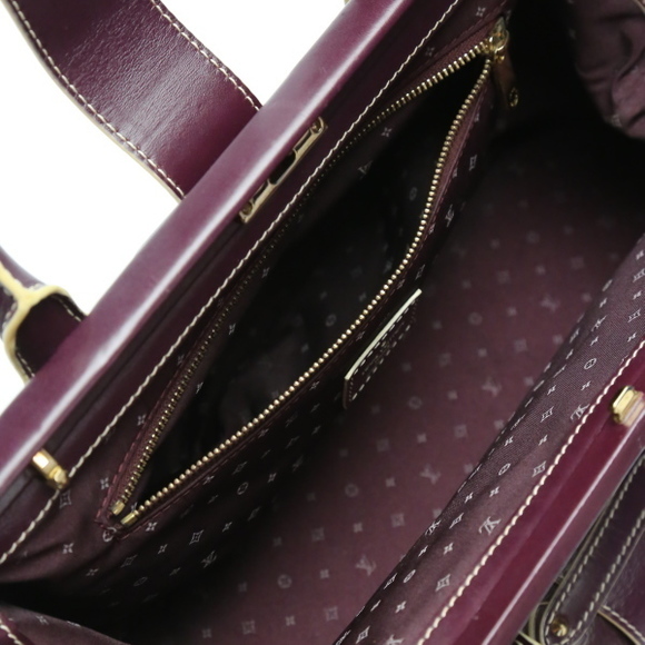 Louis Vuitton Angenieux PM Suhari Purple Handbag - Picture 7 of 9
